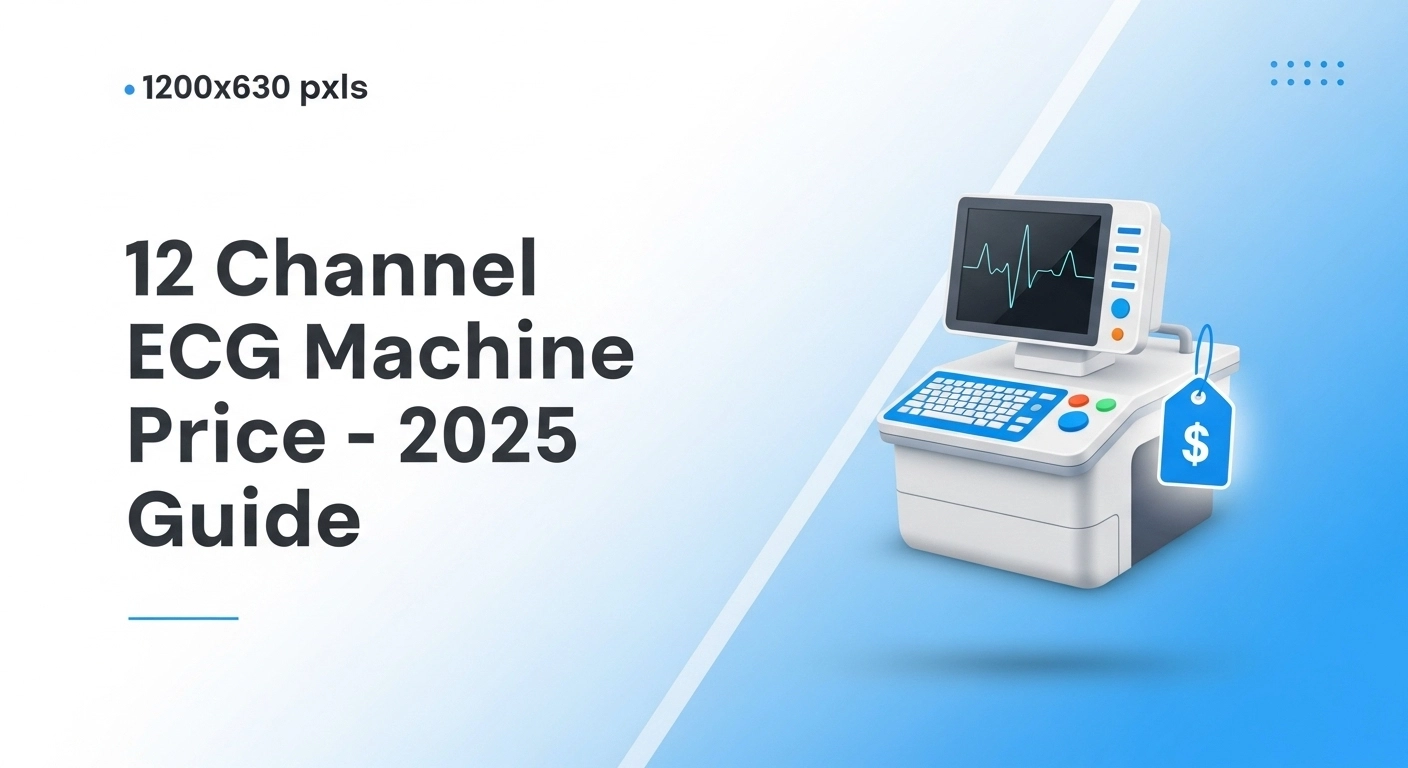 12 Channel ECG Machine Price